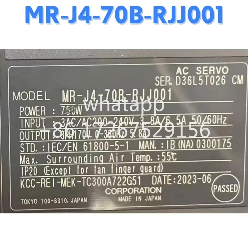 리퍼 드라이브 MR-J4-70B-RJJ001 OK