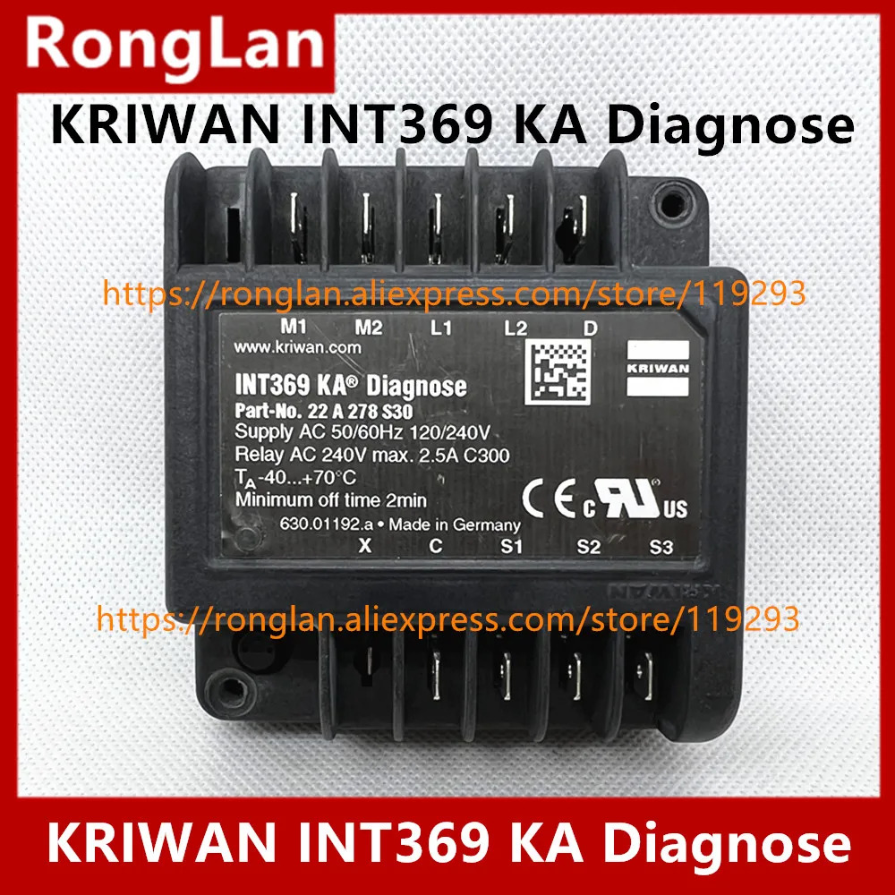 KRIWAN INT369 KA 압축기 보호 모듈 22A278 S30 R 22A276S23 INT389 52A180 진단 신