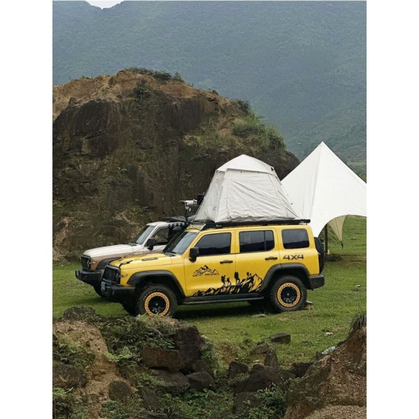 프리미엄 SUV 루프랙 확장 플랫폼 루프백 루프캐리어 SUV용품 루프탑 1.25x1.5m 1.25x1.5m 차량 지붕 - 상세 이미지 3