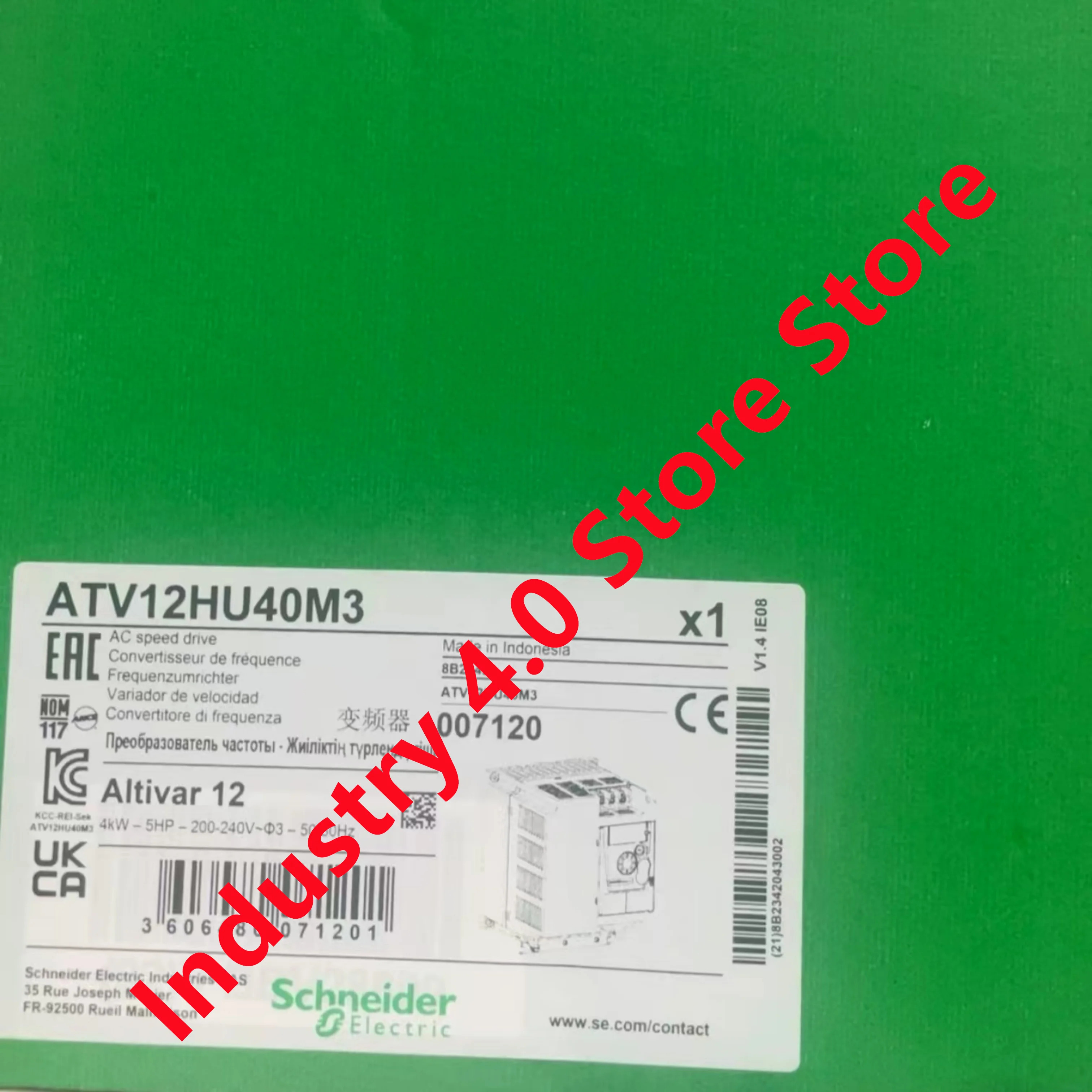 오리지널 ATV12HU40M3 신