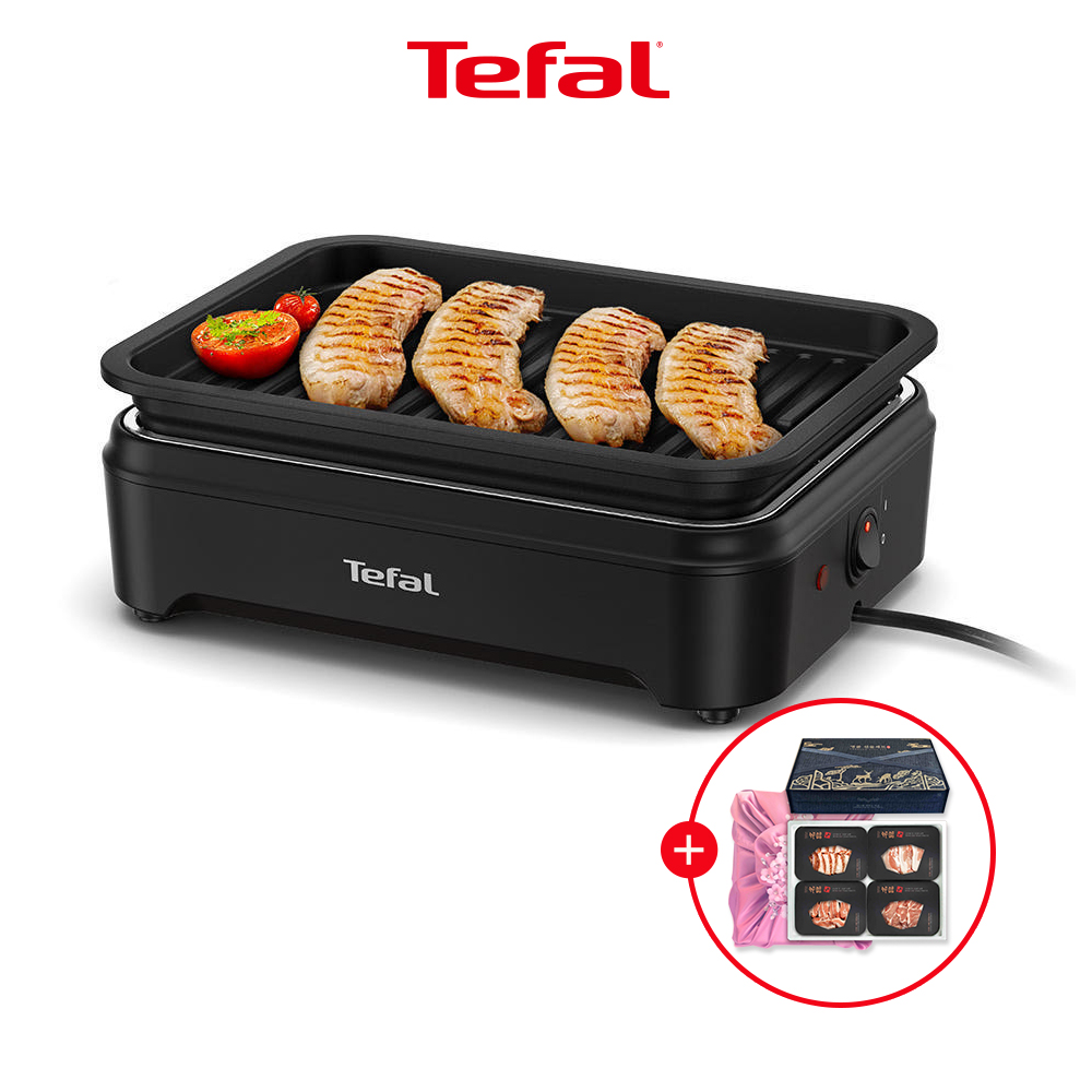 테팔 미니 그릴 블랙 GC5718KO