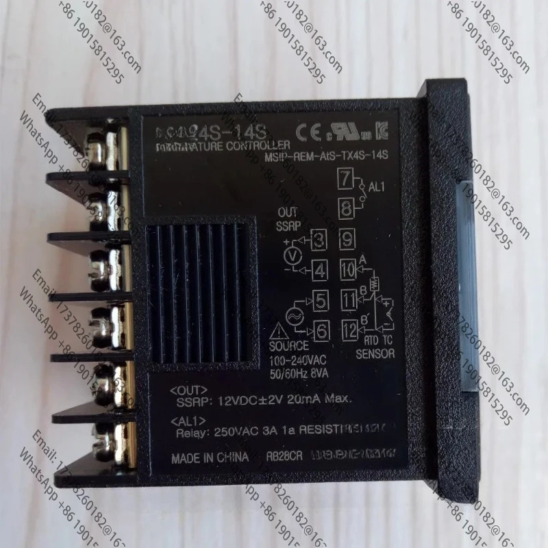 TX4S14S 온도 제어 1 16 DIN .LCD 디스플레이 4 자리 PID SSR 드라이브 출력 1개알람 100 240VAC 50/60Hz
