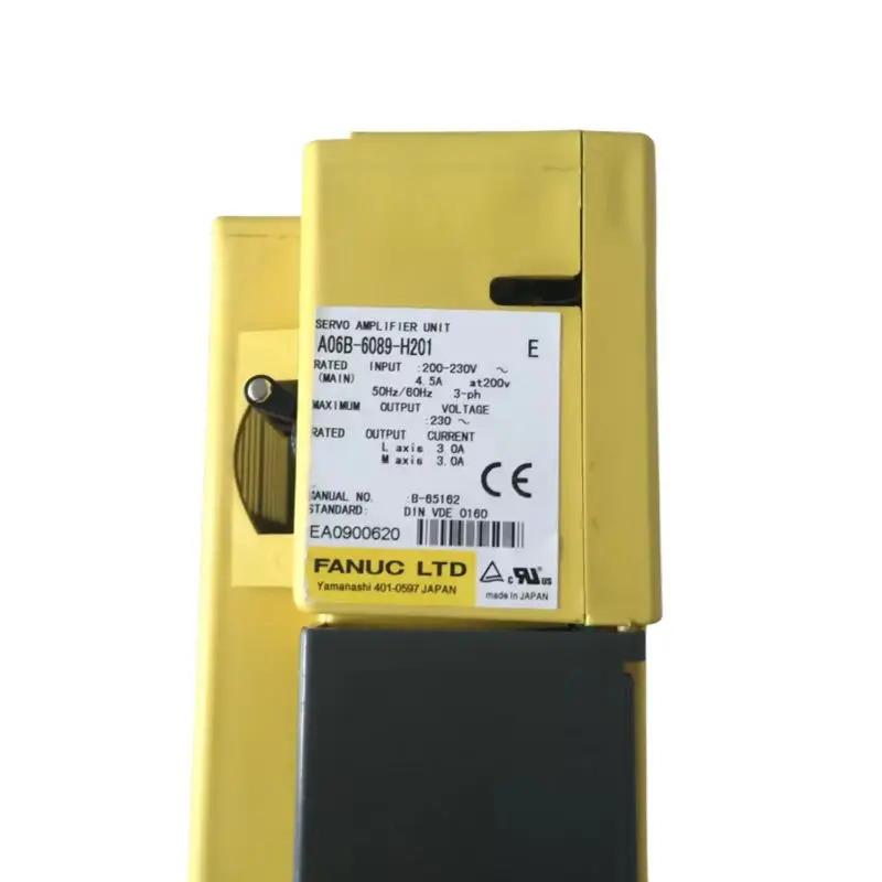 A06B-6089-H203 A06B-6089-H202 A06B-6089-H201 CNC 시스템Fanuc 서보 드라이브 리퍼된 증폭기 모듈