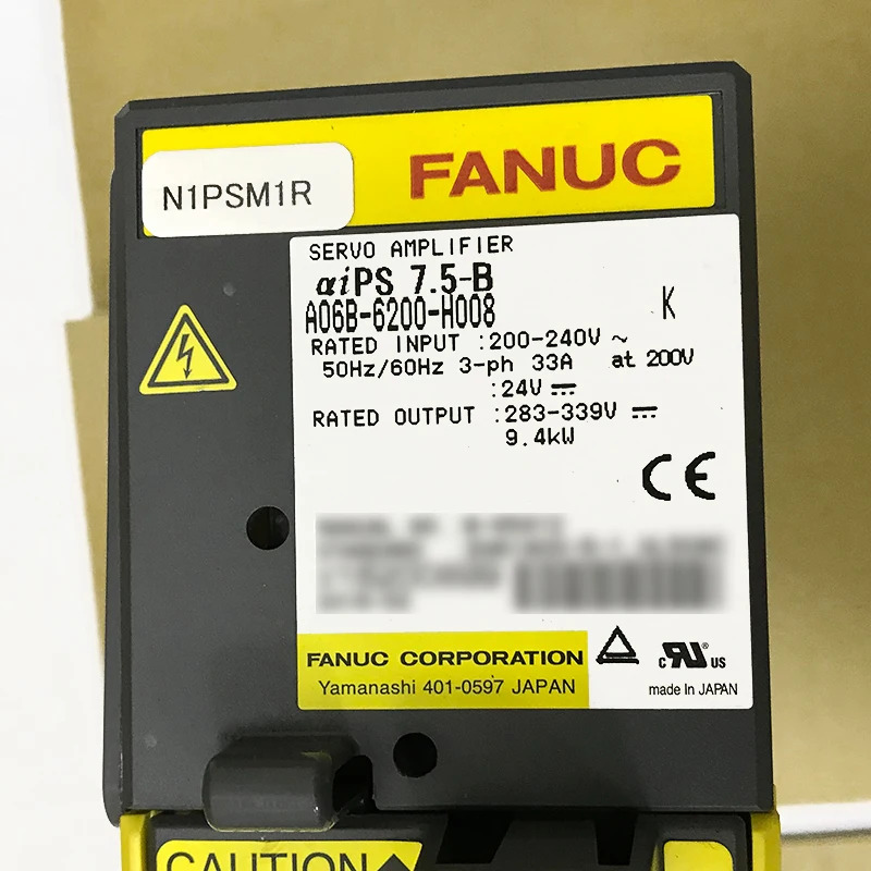 A06B-6200-H008 A06B-6202-H008 CNC 시스템Fanuc 서보 드라이브