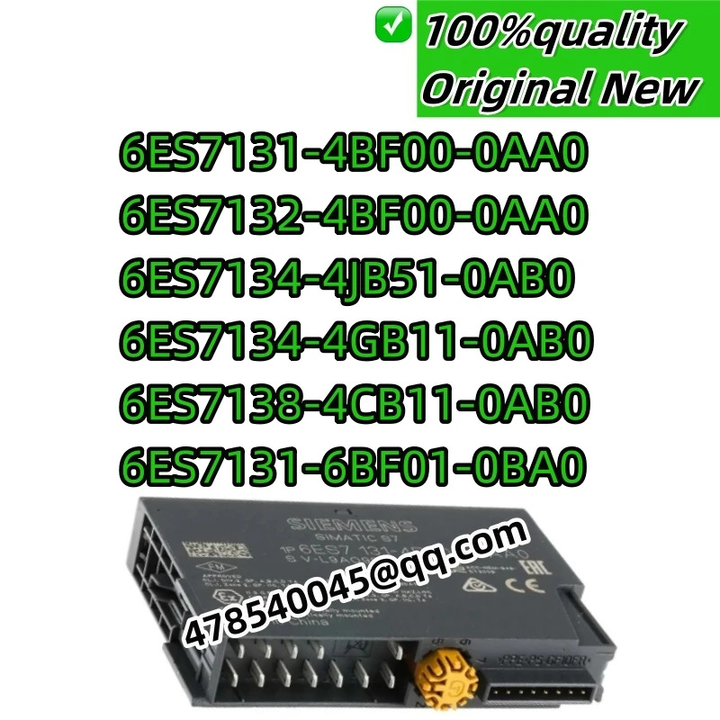새제품 산업용 6ES7131-4BF00-0AA0 6ES7132-4BF00-0AA0 6ES7134-4JB51-0AB0 4GB11-0AB0 6ES7138-4CB11-0AB0 6ES713