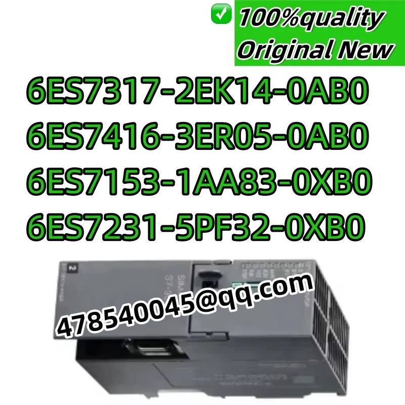 새제품 산업용 6ES7317-2EK14-0AB0 6ES7416-3ER05-0AB0 6ES7153-1AA83-0XB0 6ES7231-5PF32-0XB0