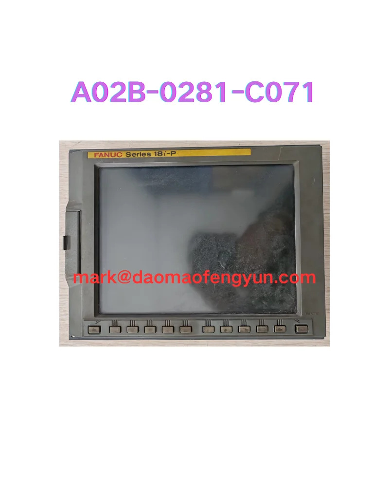 A02B-0281-C071 리퍼 디스플레이 유닛 OK