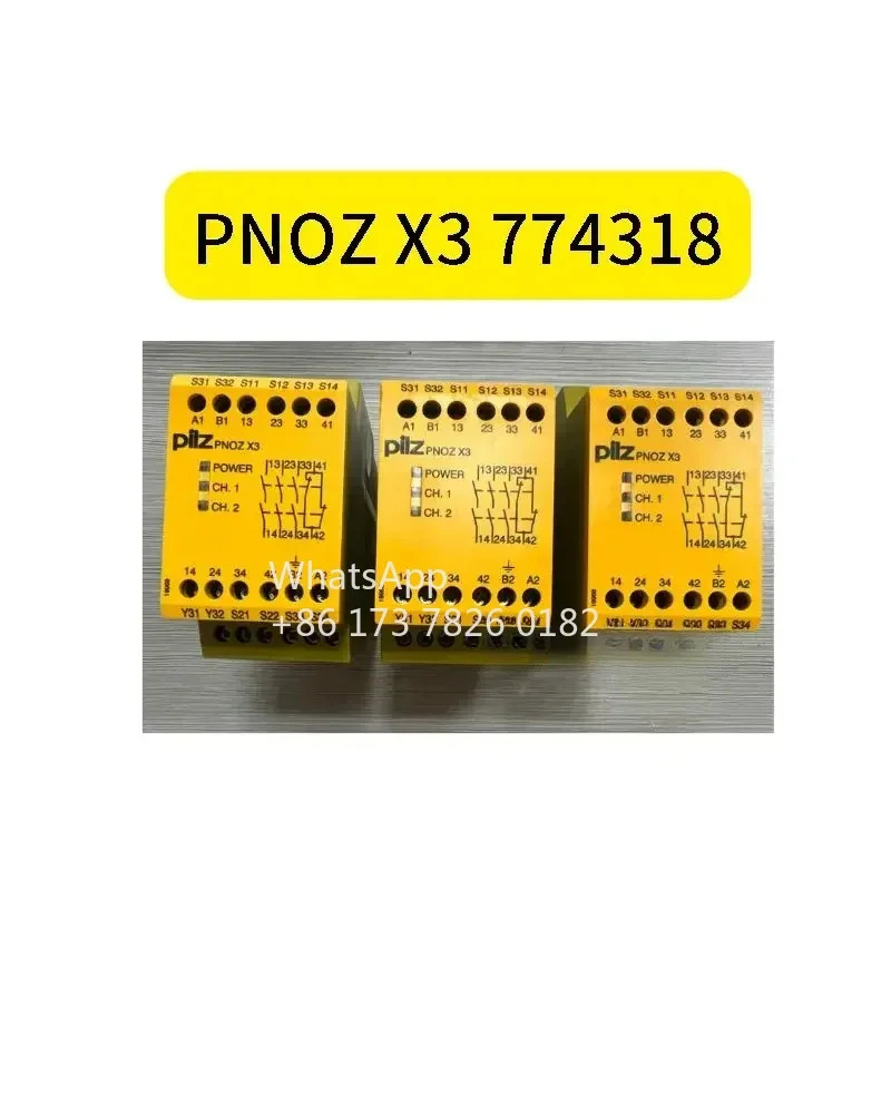 안전 릴레이 PNOZ X3 납품 774318