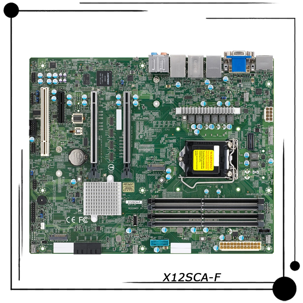슈퍼마이크로 워크스테이션 마더보드X12SCA-F X9SKV-1125 X11DPI-NT S7070 DDR4 C612 S7070GM호환2NR