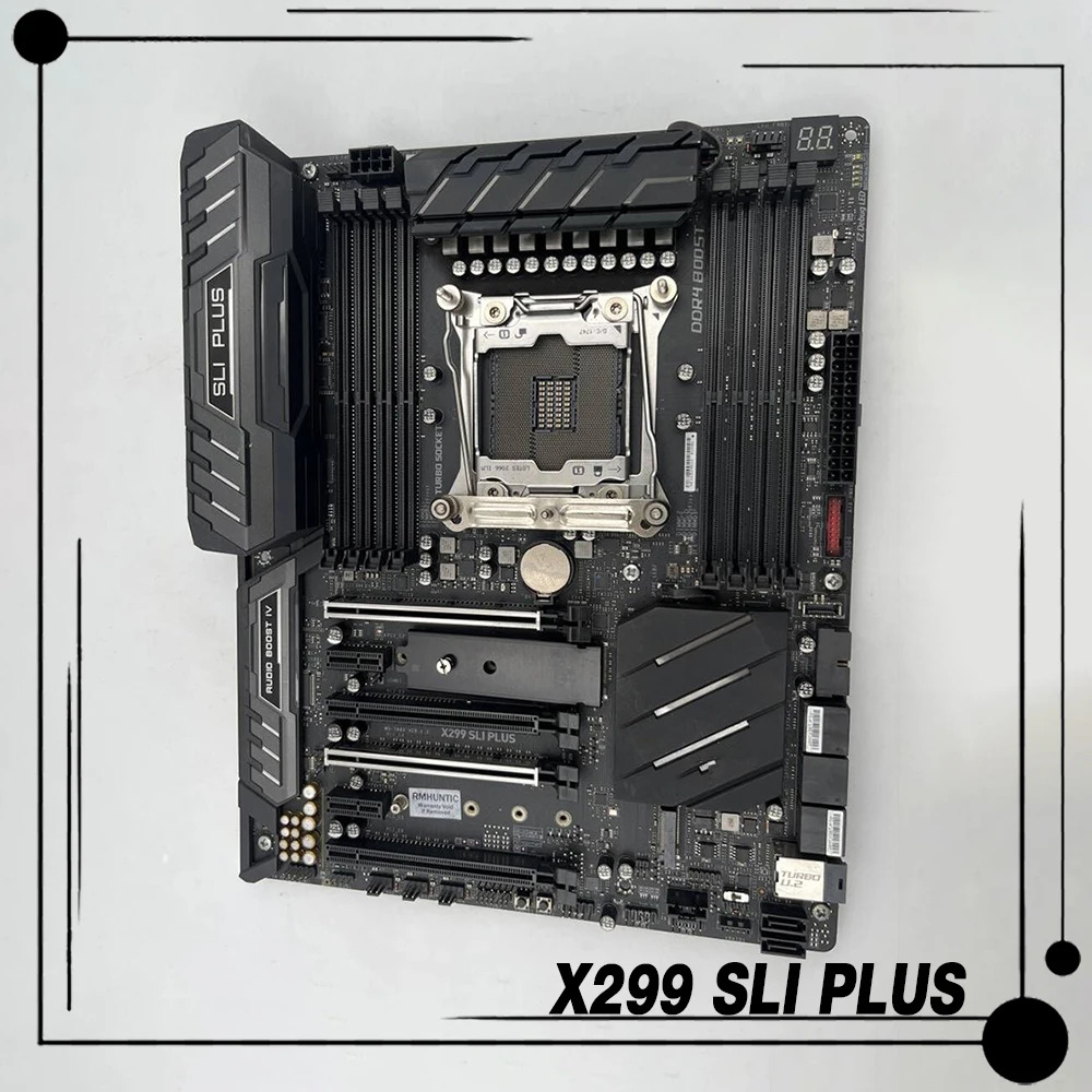 X299 마더보드 LGA 2066 DDR4 SATA3x8 M.2x2 U.2 256G SLI 플러스