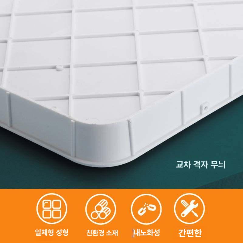 파렛트 천장 장마철 공사누수트레이 물받이 1-2마력 2m 배수 호스 포함 - 상세 이미지 5