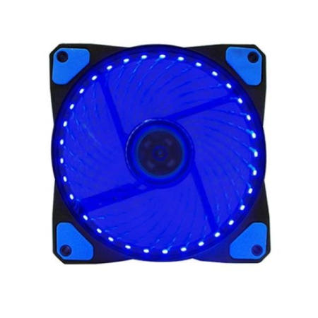 유커머스 120MM 블루 LED 쿨러 PC 컴퓨터 튜닝 저소음 냉각팬