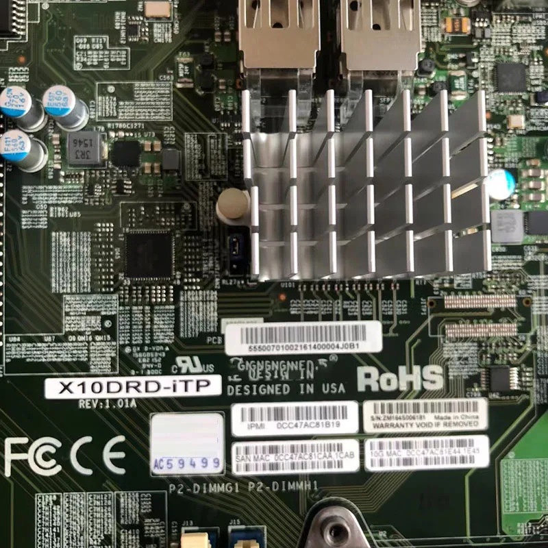 Supermicro 양방향 서버 E- 마더보드X10DRD-iTP 2011 intel호환 C612 Xeon E5-2600 v3/v4 군 DDR4 PCI-E 3.0 완전 리퍼