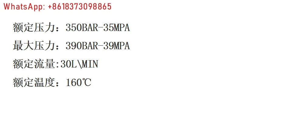 RL56 고압 물 기 390 kg bar30l/min