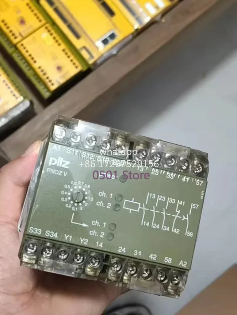 오리지널 안전 릴레이 PNOZ 474789