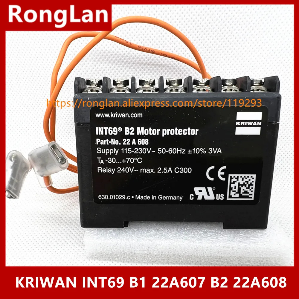 BELLA 독일 KRIWAN 모터 보호 모듈 INT69 B1 22A607 B2 22A608 비젤 전용