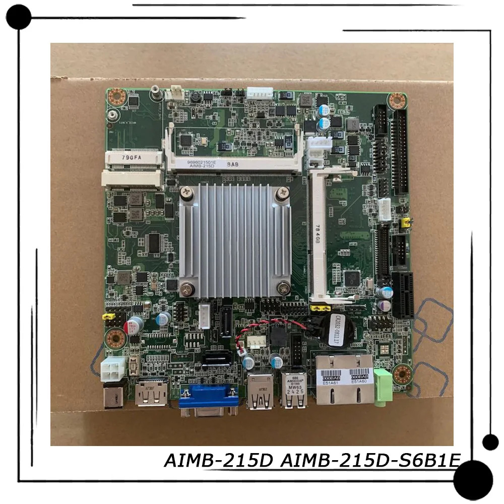 어드밴텍 산업마더보드AIMB-215D AIMB-215D-S6B1E 4 코어 J1900 듀얼 네트워크 포트 6 직렬