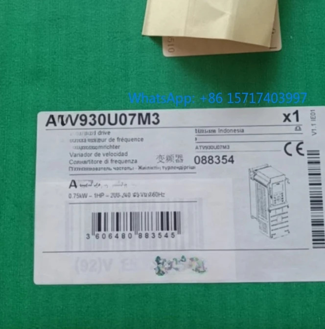A-T-V930U07M3/630U40N4 가변 속도 주파수 변환기