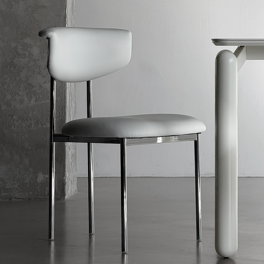 로포텐 취리히 식탁의자 편한 인테리어 가죽 테이블 의자 카페 디자인