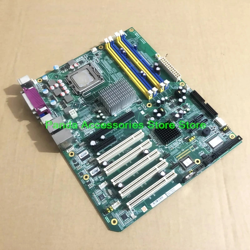 어드밴텍 산업제어 보드듀얼 네트워크 포트 5xPCI 2xCOM 2xLAN RAM LGA775 CPU AIMB-762 REV.A1 AIMB-762G2