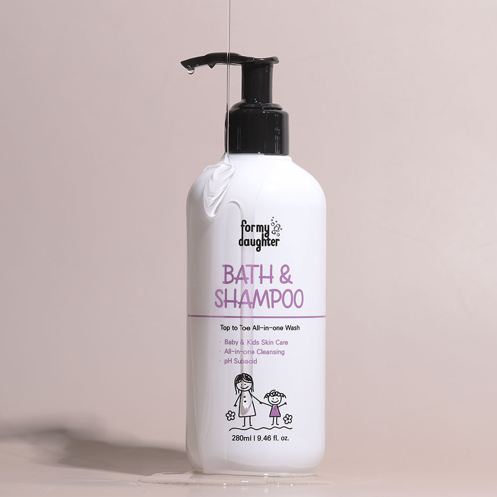 포마이도터 저자극 베이비 바스 앤 샴푸 280ml - 상세 이미지 4