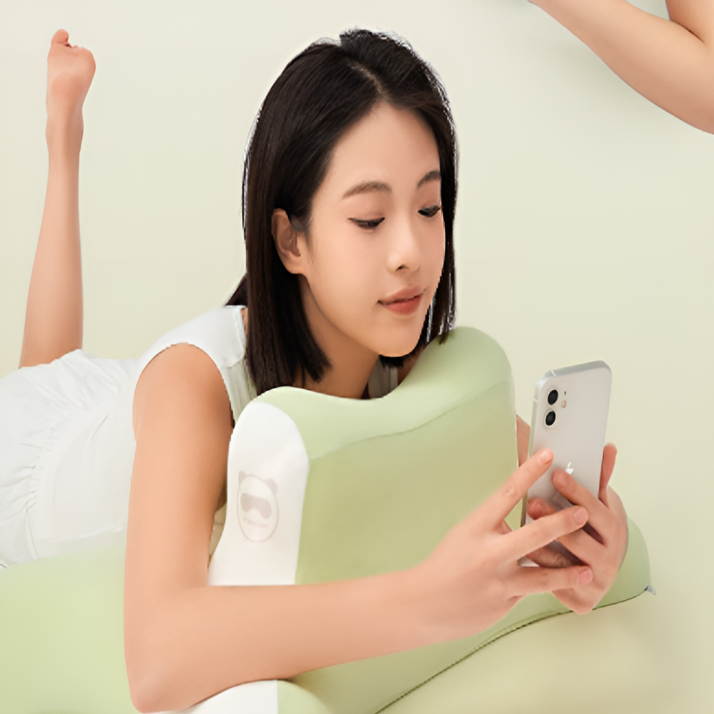 비뜰렛 슬립 메모리폼 경추 수면 베개 휴대폰 거북목 성형수술 배게 - 상세 이미지 2