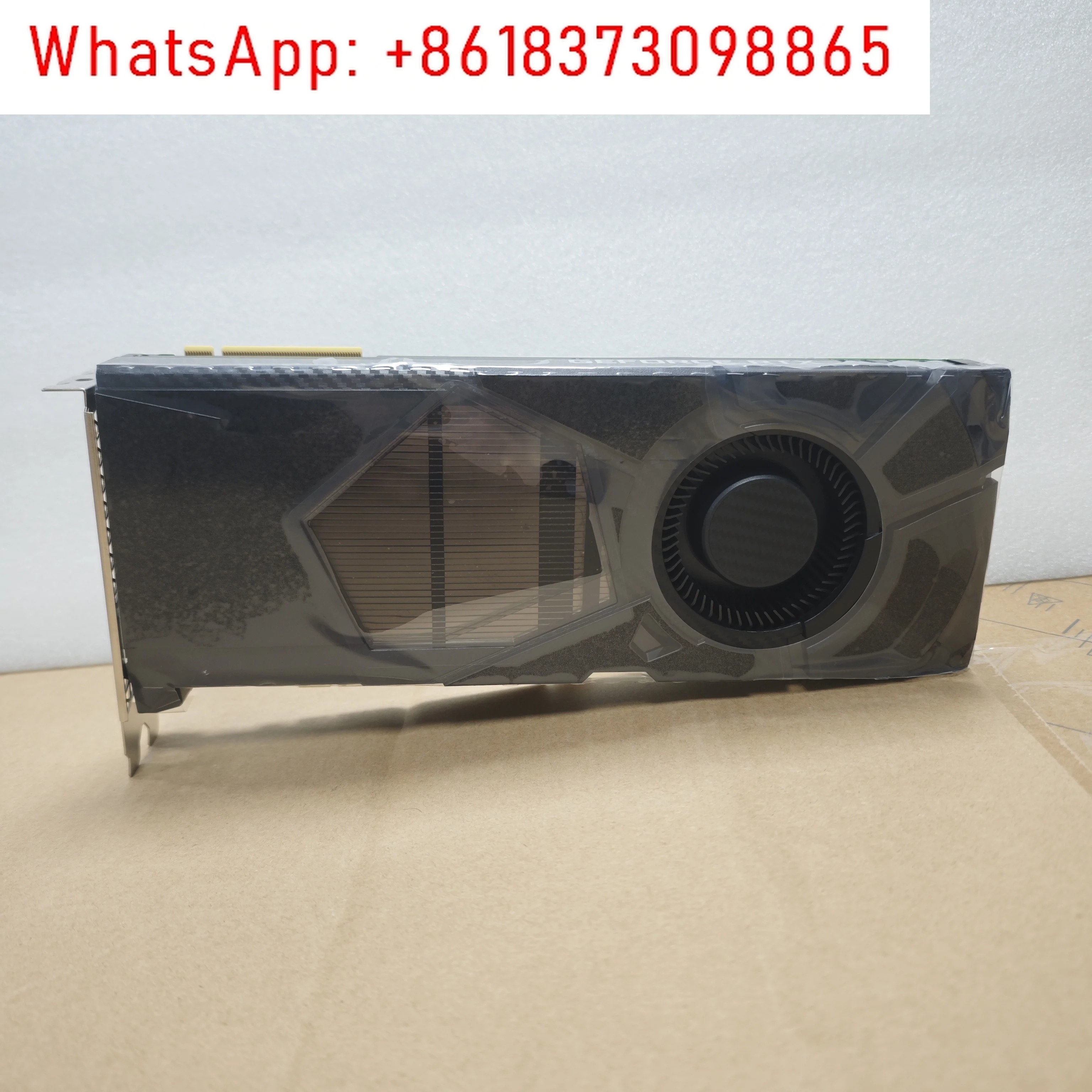 교체 RTX2070 슈퍼 RTX2080 공개 버전 8G 그래픽 카드 블로워 냉각