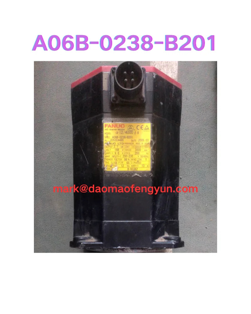 리퍼 서보모터 OK A06B-0238-B201