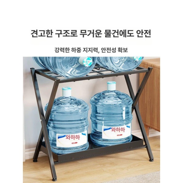 모던 철제 블랙 우산 보관함 꽂이 보관대 블랙 - 상세 이미지 5