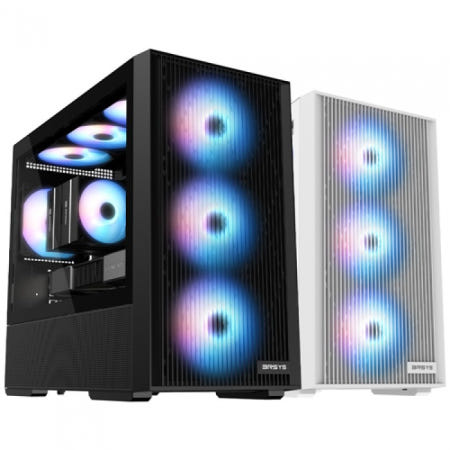 3RSYS RX200 RGB (블랙) 미니타워 PC케이스