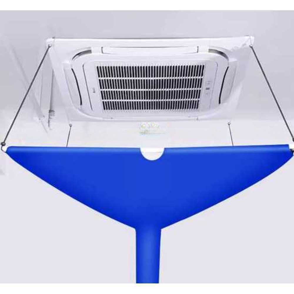 천장 에어컨 청소 물받이 비닐천 커버 물청소 가대 본체+전동고압분사기120x120cm/3m배관용 - 상품 이미지