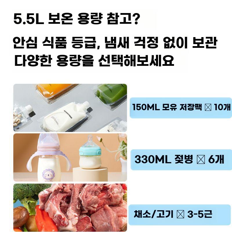 온도계 휴대용 5L 운송상자 병원 백신 8L 냉동 의료 - 상세 이미지 3