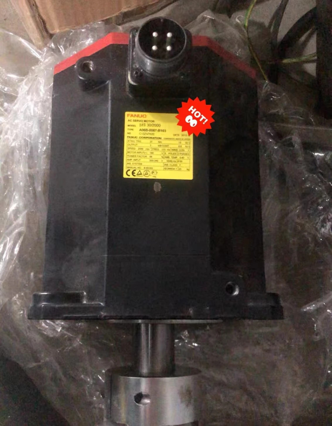 리퍼 서보모터 OK A06B-0087-B103