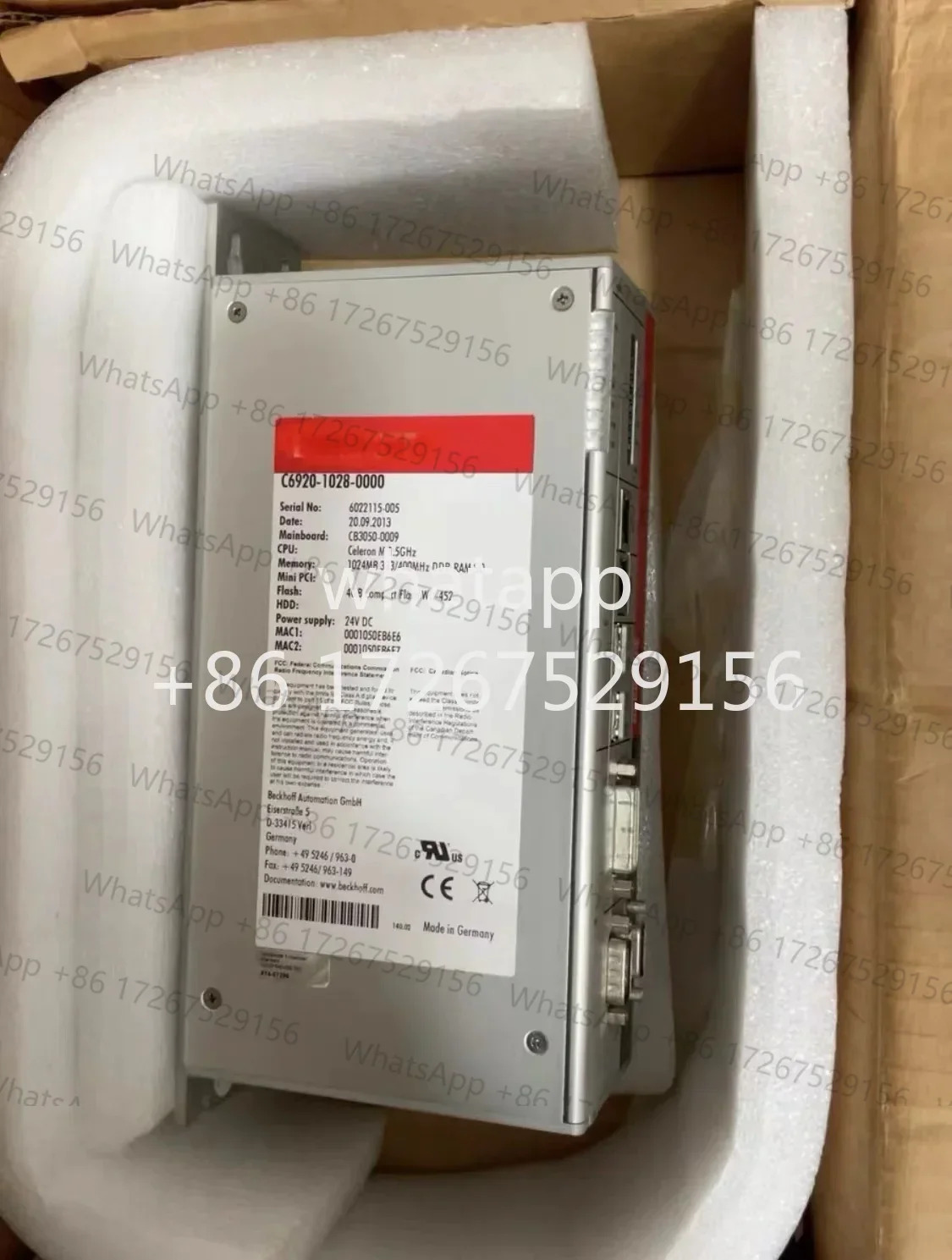 C6920-0000 C6920 0000 산업제어 컴퓨터 리퍼 완료