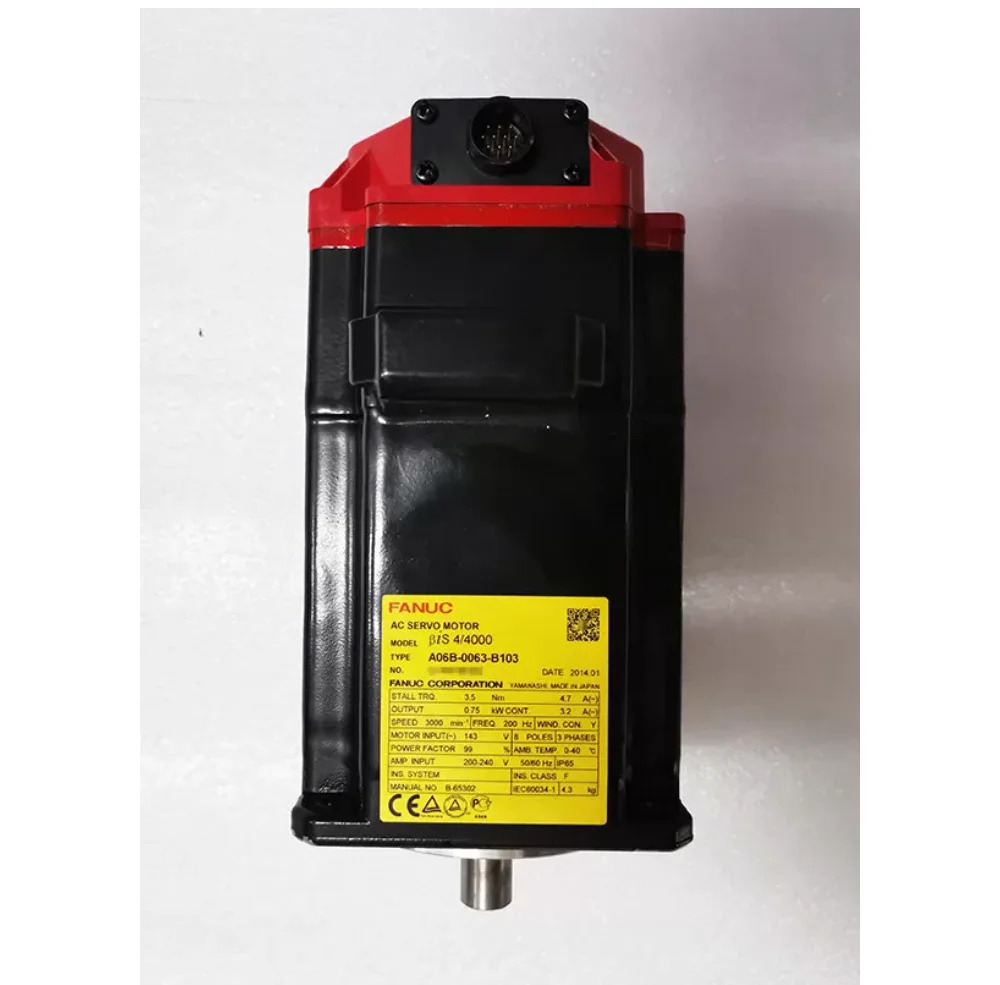 A06B-0063-B103 Fanuc 서보모터 12개월 A06B 0063 B103