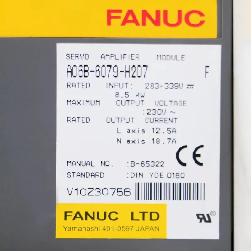 CNC 시스템A06B-6079-H207 A06B-6079-H209 증폭기 모듈 서보 드라이브