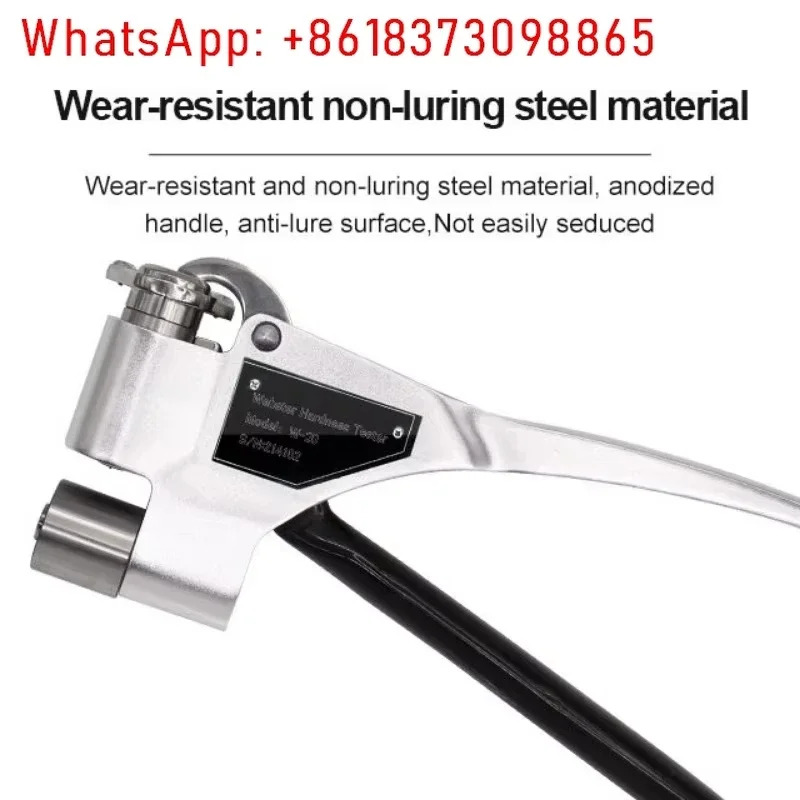 웹스터 경도 시험기 휴대금속 0.6-6mm 알루미늄 금속 휴대경도계 구리 황동 W-20/W-20A/W-20B