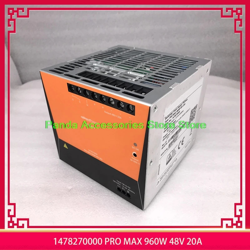 1478270000 Weidmller DIN 레일 스위칭 전원공급장치 단상PRO MAX 960W 48V 20A