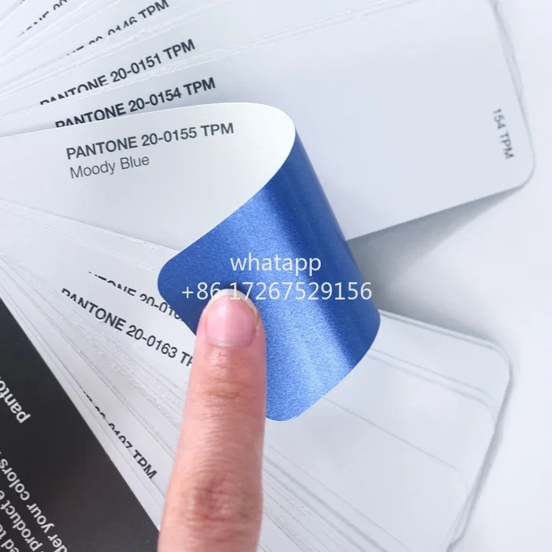 컬러 카드 TPM 플래시 메탈 Pantone 가이드 200색 FHIP310N