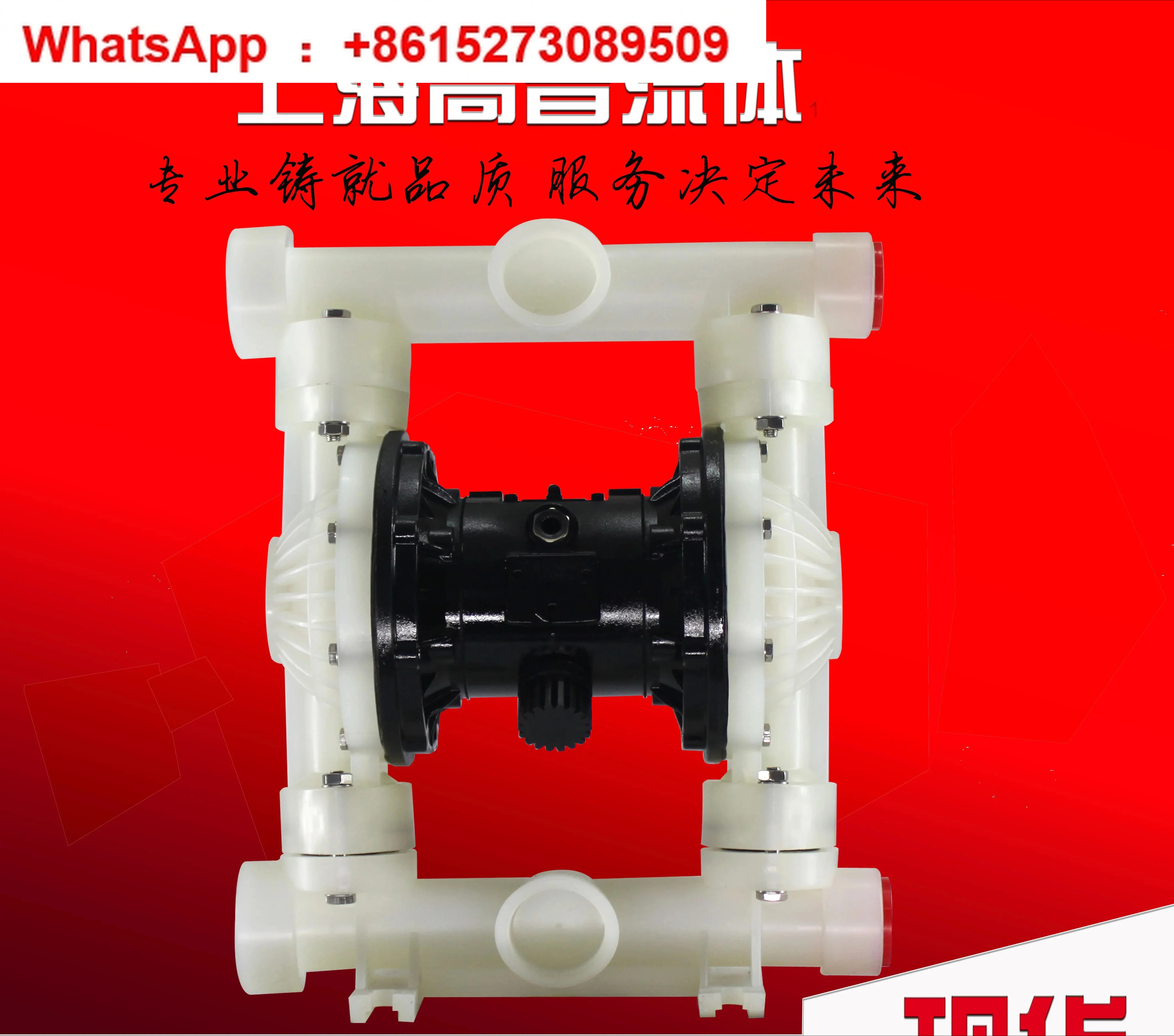 엔지니어링 플라스틱 공압 다이어프램 펌프 QBY/QBK/QBY3 전체 PTFE 15 25 324050