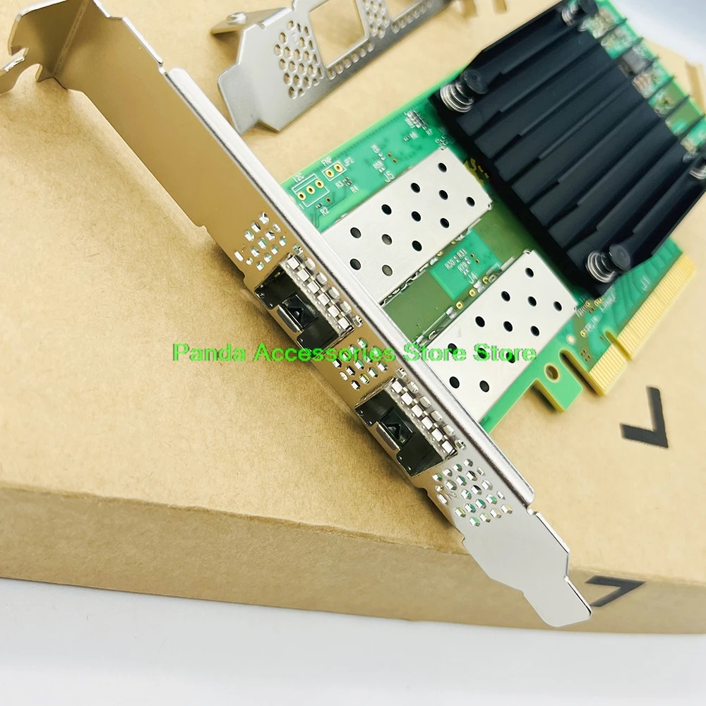 Mellanox ConnectX-5 10/25GbE CX512A 듀얼 포트 SFP28 PCIe3.0 x8 PC 네트워크 카드 InfiniBand NIC 하게 작동 MCX512A-