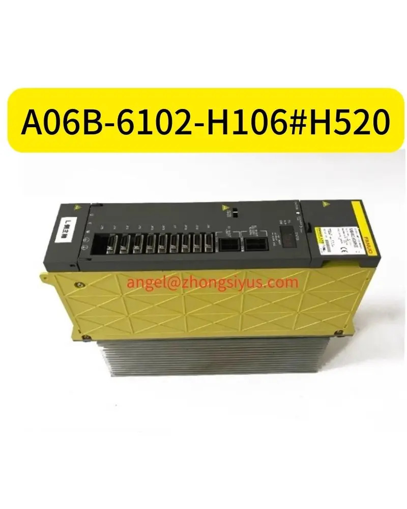 A06B-6102-H106 H520 CNC 기계Fanuc 서보 드라이브 증폭기 모듈 리퍼 완료