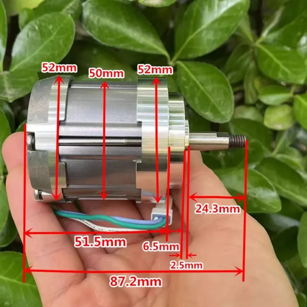 고전력 DC 브러시리스 모터 12V24V36V48v50-500W 고 토크 기계식 파워
