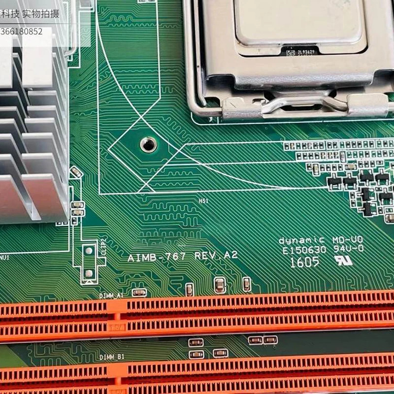 AIMB-767G2-00A2E AIMB-767 AIMB-767G2 산업컴퓨터 마더보드 듀얼 네트워크 포트 G41 5 PCI