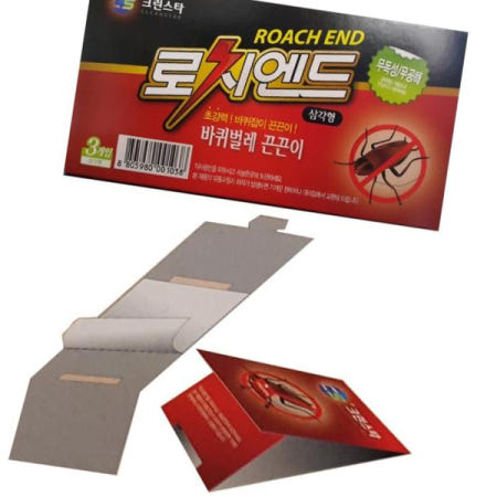 크린스타 끈끈이 바퀴벌레 제거법 바퀴벌레잡는법 벌레약