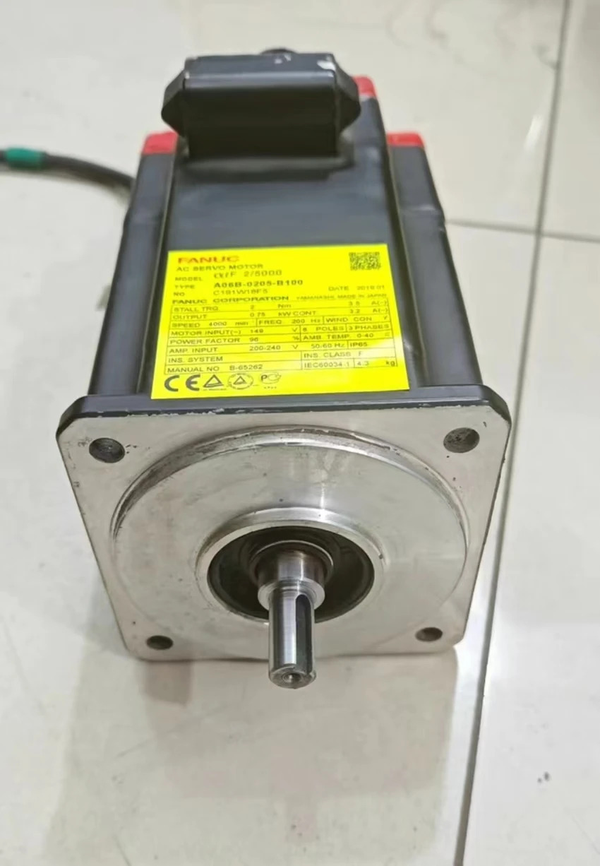 A06B-0205-B100 리퍼 서보모터 OK