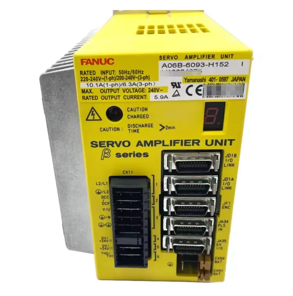 A06B-6093-H152 Fanuc 서보 드라이브 모듈 리퍼 OK A06B 6093 H152