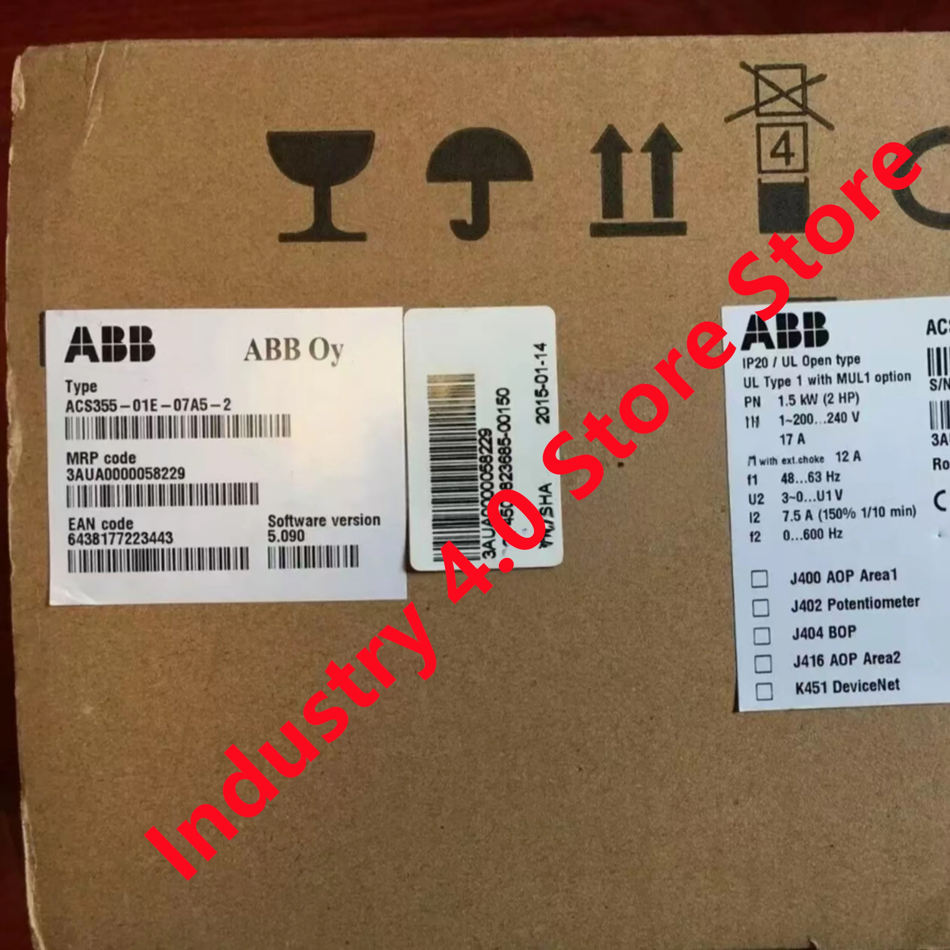 ACS355-01E-07A5-2 ACS355-01E-09A8-2 오리지널 신