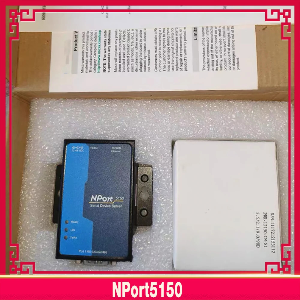 Moxa 단일 직렬 포트 장치 네트워킹 서버 Nport5150용