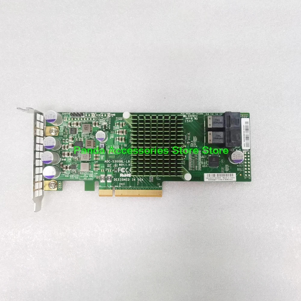 Supermicro AOC-S3008L-L8I 12G/b SAS SATA 패스스루 확장 카드용